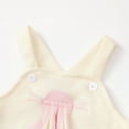 thumbnail image 5 of Tanghaowl Toddler Baby Gilrs Jumpsuit My First Easter Baby Girl Boy Outfit Sleeveless Bodysuit Rabbit Bunny Knit Strap Romper Jumpsuit Summer Clothes Fashion Baby Girl Clothes, 5 of 7
