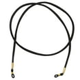 thumbnail image 3 of 74cm Soft PU Leather Eyeglass Chains Rope Sunglasses Holder Strap Cord Lanyard , Black, 3 of 4