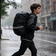 thumbnail image 4 of Backpack Rain Cover Waterproof, Outdoor Hiking Backpack Cover Reflective Strip Dustproof Rainproof Lightweight Portable Protection Cover for Travel Camping Cycling Commuting, 4 of 6