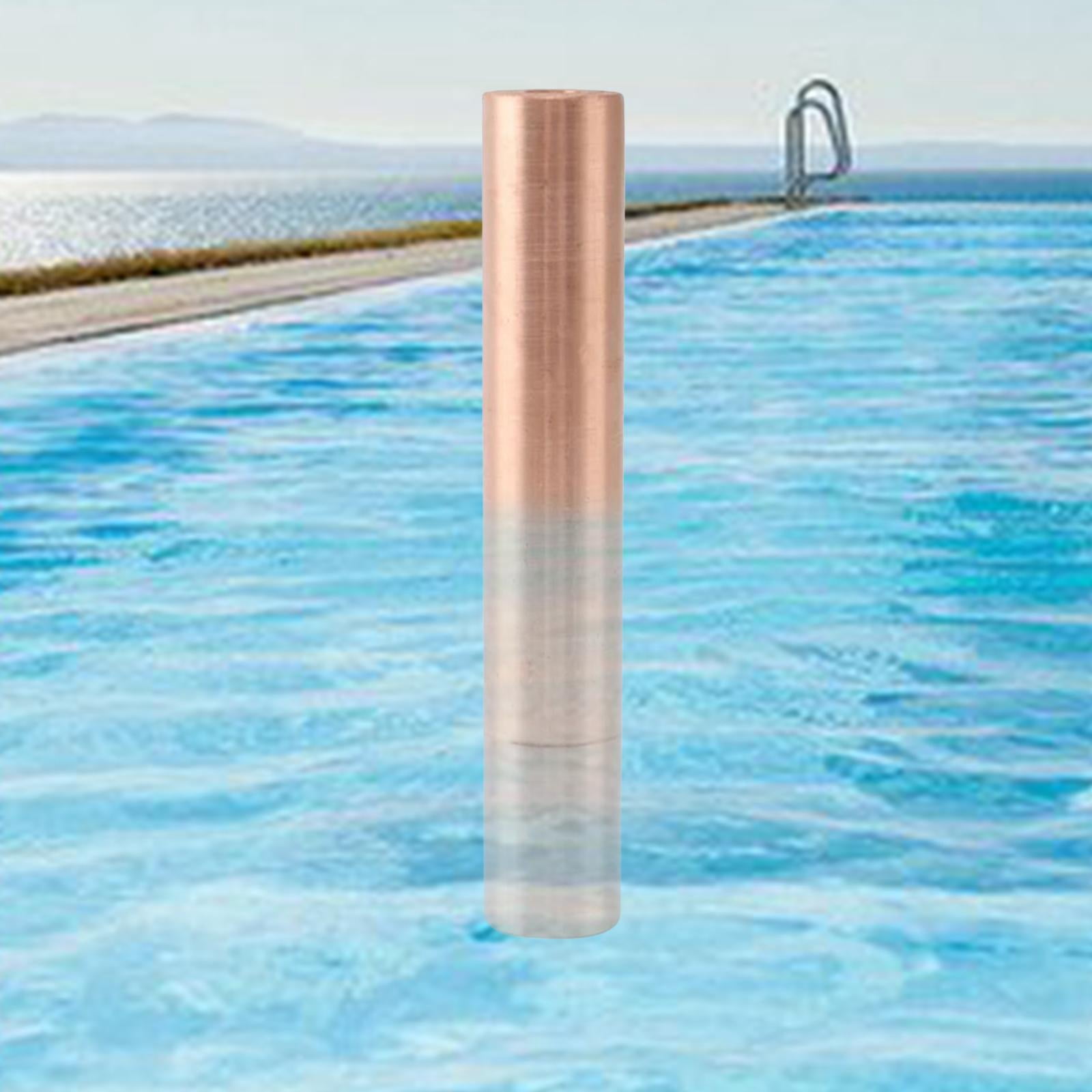 Nishiyuenyi Swimming Pool Anode for , Anode Solar Copper High Efficiency Keeps Pool Cleaner Kill Algae Water for Cleaning swimning pool