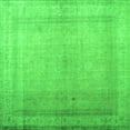 thumbnail image 1 of Ahgly Company Indoor Square Abstract Green Contemporary Area Rugs, 7' Square, 1 of 1
