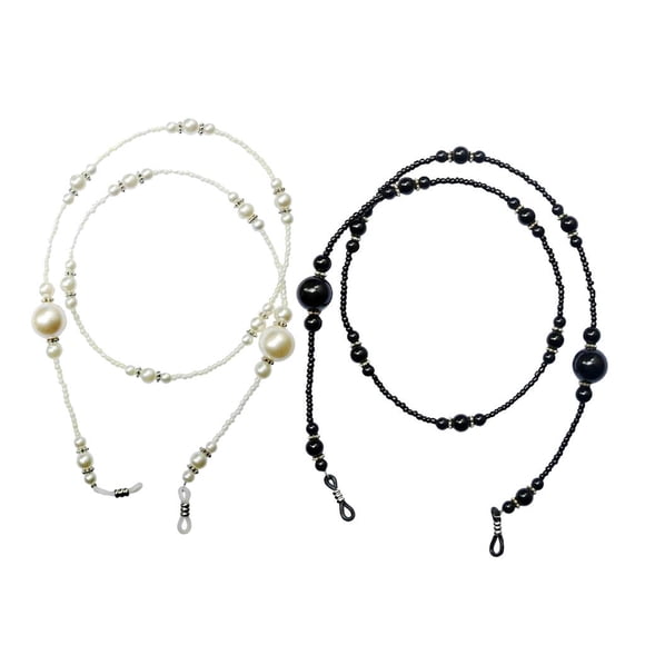 2 Pieces Acrylic Beads Cord Eyeglasses Sunglasses Neck Chain
