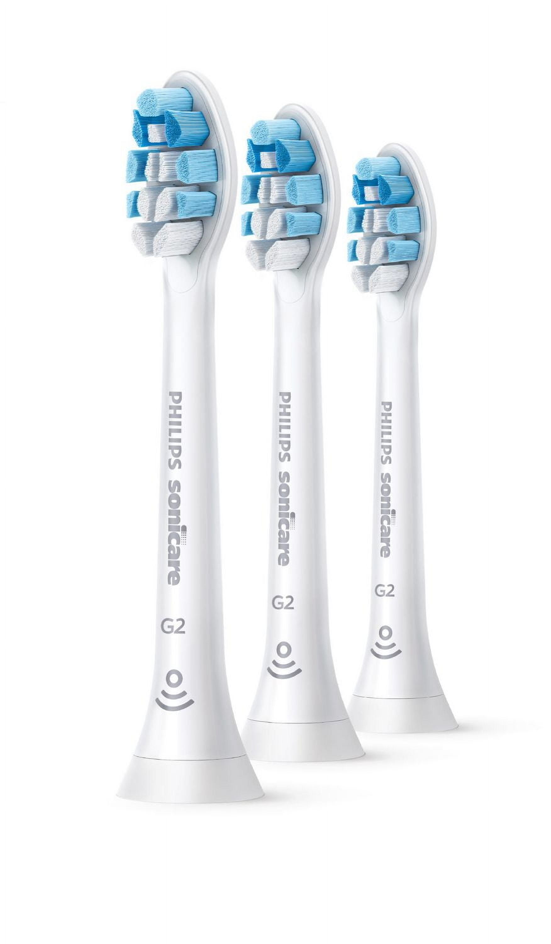 Philips Sonicare Tête de Brosse Soins des Gencives, HX9033/65, Blanc, 3 unités 3 unités têtes de brosse