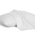 thumbnail image 2 of Yalamila Cooling Pillowcases 100% Cotton Hotel Set of 2 Pack King Pillow Cases ,20x36 inches, White, 2 of 3