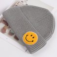 thumbnail image 5 of Gorro bordado negro para hombres y mujeres, gorros de invierno cálidos y elásticos de punto Quackity con puños para hombres y mujeres, 4 uds. JAMW Sencillez, 5 of 5