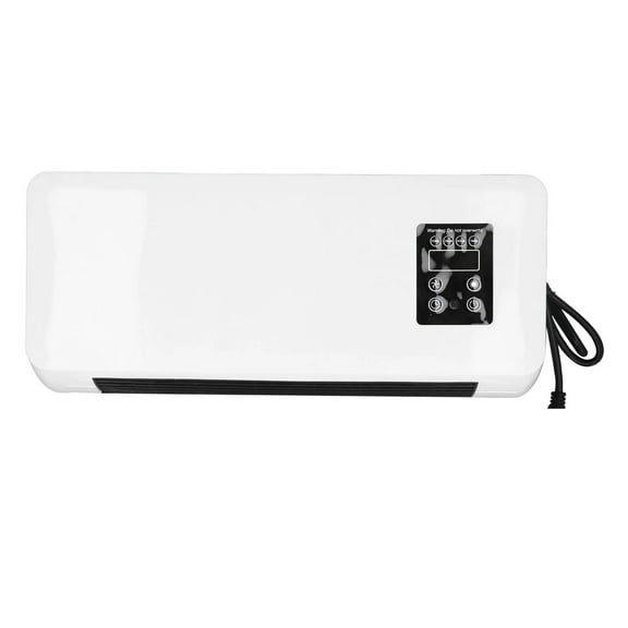 Wall Mounted Electric Heater Adjustable Two Modes Portable Touch Screen Wall Mounted Hot Air Blower Bathroom Heater ,Heating Fast