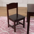 thumbnail image 4 of KidKraft Wooden Farmhouse Table & 4 Chair Set, Espresso, 4 of 8