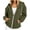 Army Green-1, variant on Womens Zip Up Hoodie Oversized Sweatshirt Casual Waffle Hooded Jacket Long Sleeve Hooded Jackets, Solid Color Sweatshirts with Pockets, Zip-up Coats, Fall Fashion Clothes, Loungewear
