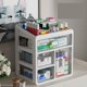 thumbnail image 5 of Caja de medicamentos for el hogar, caja de almacenamiento pequeña de tamaño familiar, tipo cajón, caja de medicamentos de gran capacidad, caja de medicamentos médicos de múltiples capas, 5 of 6