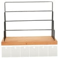 thumbnail image 5 of HAKIDZEL Tabletop Jewelry Holder Wooden Rectangular 1 Set 13.7X8.2X5 In, 5 of 8