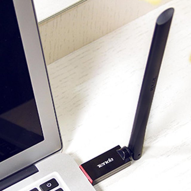 Tenda U6 300Mbps Mini WiFi USB 2.0 Adaptador 2.4GHz Router inalámbrico Tarjeta de red FLhrweasw Nuevo