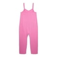 thumbnail image 2 of Grayson Social Girls French Terry Cami Jumpsuit, Sizes 4-18, 2 of 3