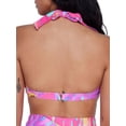thumbnail image 2 of Printed Muse Halter Bikini Top Swimsuit, 2 of 6