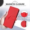 thumbnail image 2 of For Honor X60 Pro 5G Honor Magic7 Lite 5G Honor X9c 5G Case Triangle Imprint Leather Phone Cover wit, 2 of 5