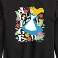 thumbnail image 3 of Disney - Alice In Wonderland - Alice Botanical - Toddler & Youth Crewneck Fleece Sweatshirt, 3 of 5