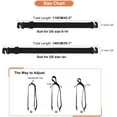thumbnail image 6 of No Show Invisible Women Belt Crop Tuck Band Elastic Stretch Adjustable No Show Web Belt, 6 of 8