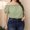 Green, variant on Ussuma off The Shoulder Tops for Women Workout Tops for Women Women'S Tops Large Solid Color Short Sleeve Straight Neck off Shoulder Shirt Tops Clearance Sale Solidcolor