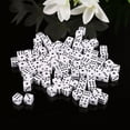 thumbnail image 3 of 100 Pcs Plastic Cube Dice for Board Games with Square Corners, 8mm / 0.31 Inch, 3 of 6