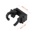 thumbnail image 3 of Unique Bargains Black H1 LED Headlight Adapter Base Bulb Retainer Holder for Ford Focus Mondeo 2pcs, 3 of 4