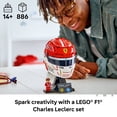 thumbnail image 3 of LEGO Editions Scuderia Ferrari HP Charles Leclerc Helmet - Building Set for Teens, Ages 14+ - Collectible F1 Display - Bedroom or Home Office Decor - Fathers Day Gift - 43014, 3 of 7