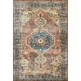 thumbnail image 3 of Loloi Skye Rust / Blue 7' x 9' Oval Area Rug, 3 of 8
