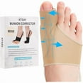 thumbnail image 1 of wonima11 2PCS Bunion Corrector for Women & Men, Big Toe Straightener with Splint & Pads, Comfortable & Breathable for Day/Night Support, Hallux Valgus Pain Relief Non-Slip Socks, 1 of 1