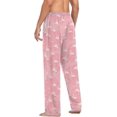 thumbnail image 6 of HPINK-T Pink Flamingos Men's Pajama Pants Super Soft Sleep Lounge Pants Pjs Bottoms with Pockets, 6 of 7