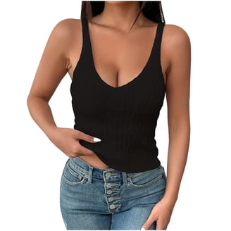 Women's Cotton Racerback Camisole Tank Top - Slim Fit Sleeveless Basic For Layering (Size 3X, Color Mocha)
