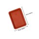 thumbnail image 2 of unbranded 10Ud Base Para Macetas Rectangular De Plástico Color Ideal Para Proteger Superficies Y Mantener Plantas, 2 of 6