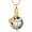 A-Gold+Blue, variant on Hummingbird Urn Necklace for Ashes Keepsake Pendant for Women Men Cremation Ashes Jewelry for Loved One