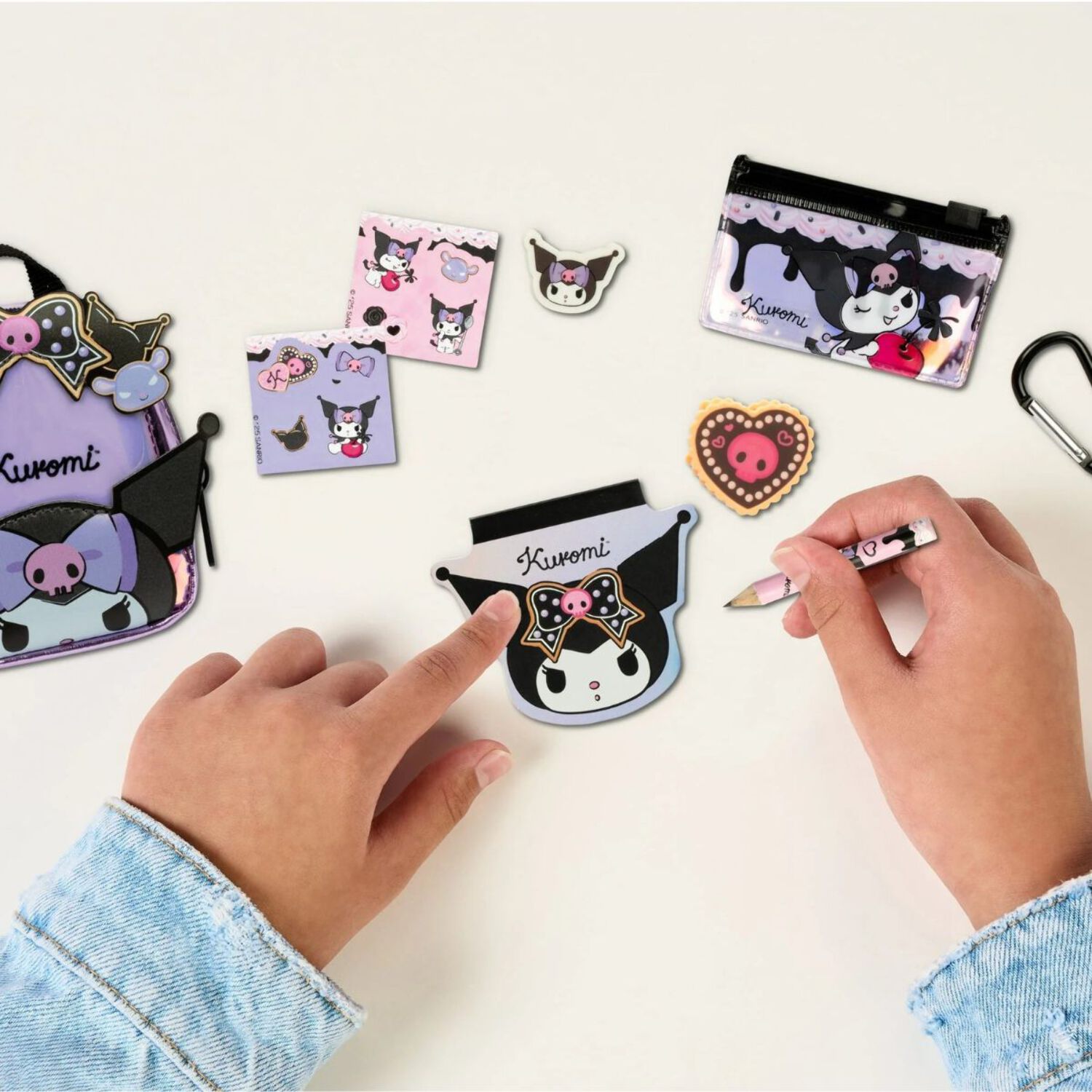 Real Littles Hello Kitty® and Friends Scented Backpacks, 6 Mini Stationery, Ages 6+ - Kuromi