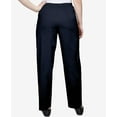 thumbnail image 6 of Alfred Dunner Womens Petite Soft Twill Mid-Rise Regular Fit Straight Leg Casual Pant, 6 of 6