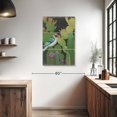 thumbnail image 3 of Elephant Stock Desert Twilight Ii Wall Art - Vertical Multi Panel Canvas - Living Room Wall Decor - Floral And Botanical Multi Panel - Green And Teal Decor By Chariklia Zarris - 24" x 38", 3 of 8