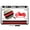 Chrome, variant on Motorcycle Metal License Plate Frame with Support Firefighters Duty Honor Courage Thin Red Line (Stripe) Fire Service Design - Chrome