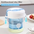 thumbnail image 3 of Hariumiu Yogurt Strainer with Transparent Container Ultra Fine Mesh Filter BPA Free Homemade Cheese Strainer for Homemade Greek Yogurt Sauces, 3 of 8
