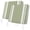 Green, variant on Outdoor Patio Cushion Covers 2 Pack Sage Green Striped Patio Chair Cushion Covers with Ties and Zipper Classic Farmhouse Stripes Waterproof Outdoor Seat Cushion Covers for Patio Furniture 24"x24"