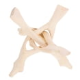 thumbnail image 3 of Trípode de madera para quemador de incienso, soporte para hierba de salvia, soporte para quemador de incienso, 3 of 8
