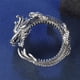 thumbnail image 5 of Xihbxyly Colgante de Dragón, Adorno de Joyería China Vintage, Exquisitos Ojos de Circonita Roja, Símbolo de Poder En Diseño 3D, Elegante Accesorio para Exhibiciones, Accesorio de Moda para Hombre, Fá, 5 of 7