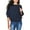 Bleu Marine, variante sur MAWCLOS Chandail pour Femmes Hiver Chaud Chandail Uni Chandail Hauts Tricot Vêtements de Détente Manches Longues Chandails Tricotés Noir TTG