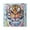 Black, variant on Square Clock Black Clock 7.78 *7.78 Inch Decorative Clock Creative Clock Dual-Purpose Clock Wall Clock Clock Decorate Your Space Colorful Cool Tigers