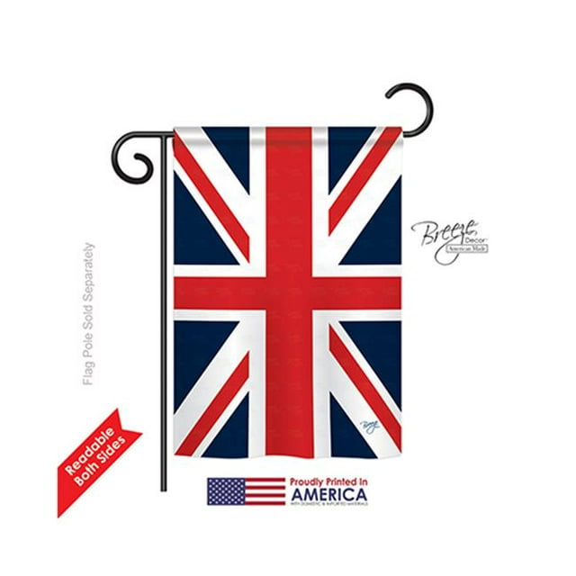 Breeze Decor 58074 Drapeau de Jardin à Impression Recto-Verso - 13 x 18,5 Po.