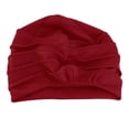 thumbnail image 2 of Gorros Mujer Yinane 2PCS Dormir Punto Suaves Ligeros Rojo Negro, 2 of 8