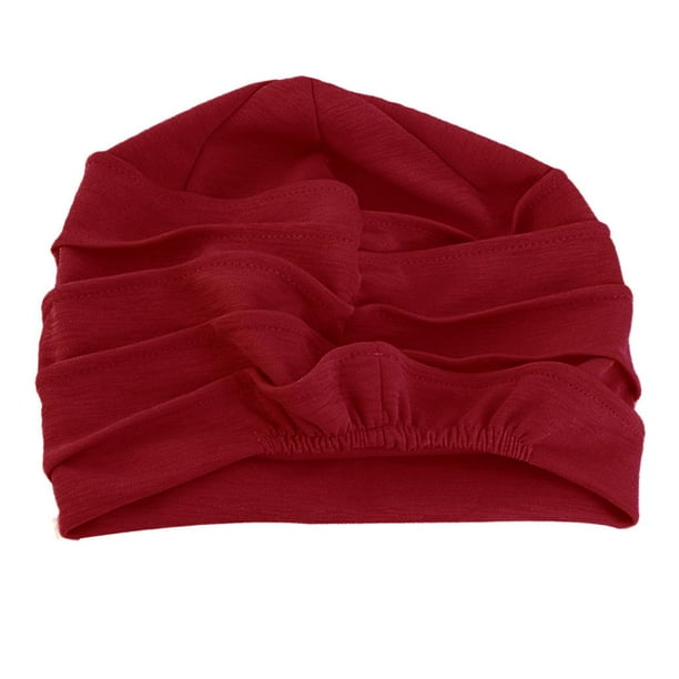 holgada de punto Unisex de ligero Slouchy sombrero elástico, gorro suave del sueñ pérdida del cabello, cáncer, quimio-5 colores - Rojo violáceo Rojo Sunnimix Gorra Beanie Slouchy