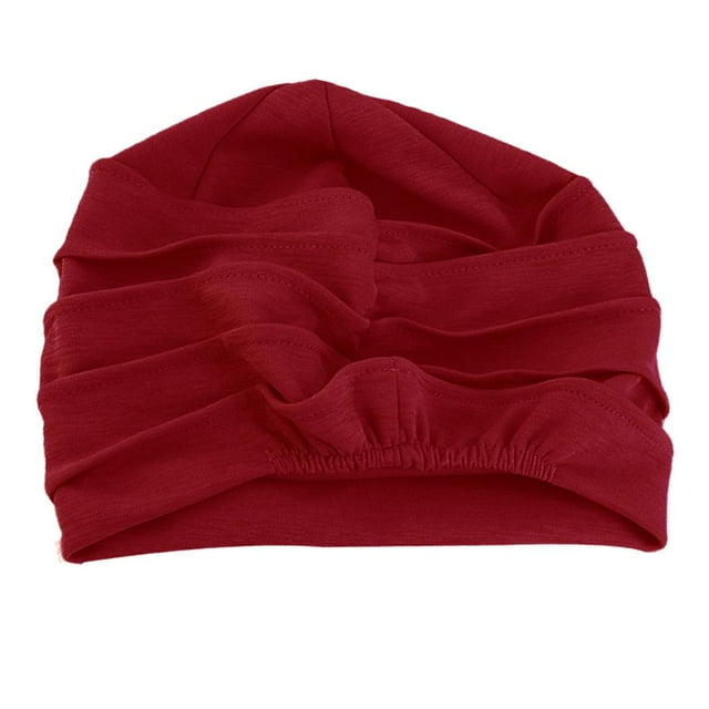 holgada de punto Unisex de ligero Slouchy sombrero elástico, gorro suave del sueñ pérdida del cabello, cáncer, quimio-5 colores - Rojo violáceo Rojo Sunnimix Gorra Beanie Slouchy