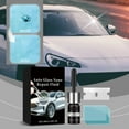 3ML Nano Glass Kit For Car Windshield Crack Fixer With & 5 Films Clear