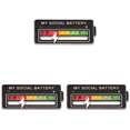 thumbnail image 2 of Pin social batería emocional solapa para todas las ocasiones (Display Power-), 2 of 6