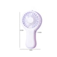 thumbnail image 1 of Ventilador pequeño, ventilador de mano portátil 3 ventilador pequeño para ventilador de mano al aire libre aspecto llamativo, 1 of 3