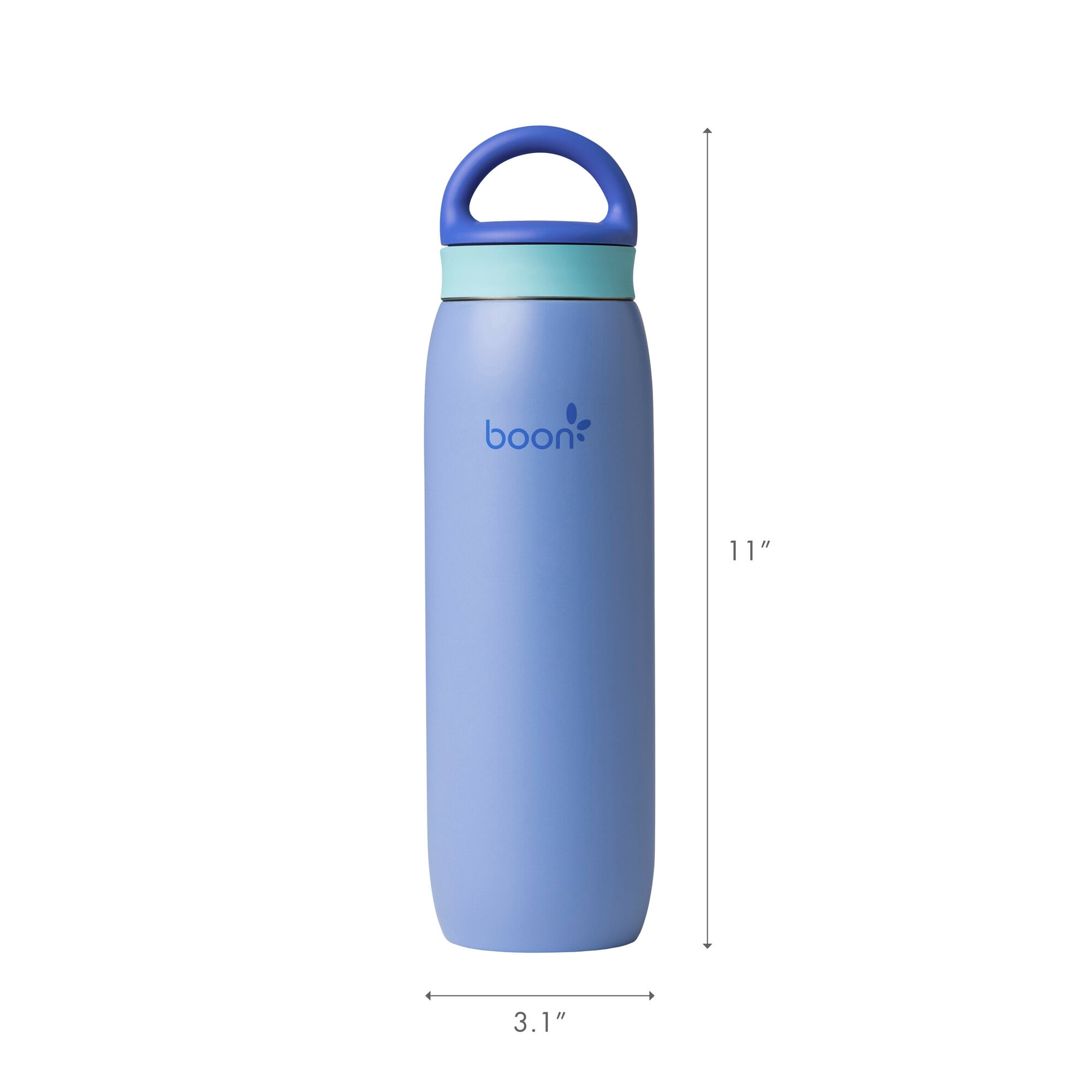 Boon Frosh Stainless Steel Portable Breast Milk Chiller, Blue