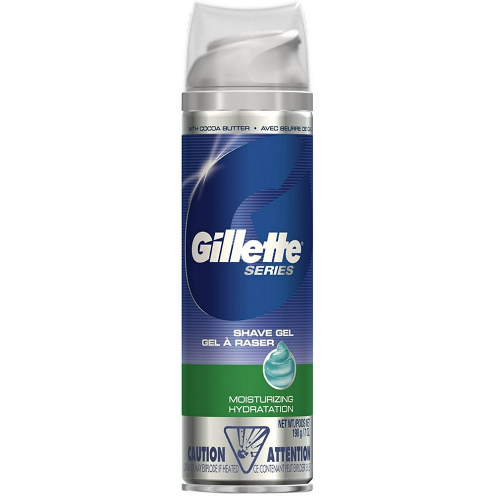 Gillette Series Ultra Moisturizing Shaving Gel 7 oz 2 pk Walmart