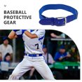 thumbnail image 3 of unbranded Cinturón Deportivo Ajustable De Béisbol Azul Con Metálico Antióxido Para, 3 of 6